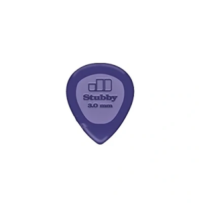 Abbildung von Dunlop Big Stubby Gitarrenplektren 24 Stück 3.0mm