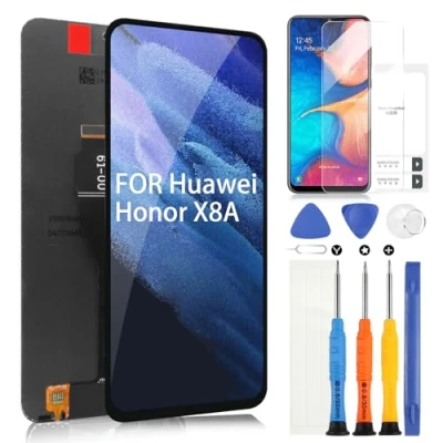 Abbildung von LCD Bildschirm für Huawei Honor X8a 2023 CRT LX1 LX2 LX3 Display 6,7 Zoll Digitazer Touchscreen Assembly mit Werkzeugen