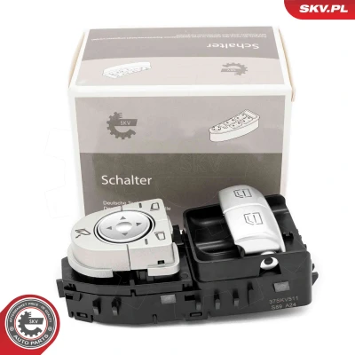 Abbildung von ESEN SKV 37SKV511 Schalter, Fensterheber links, vorne MERCEDES BENZ: V Klasse, Vito Tourer, Kastenwagen