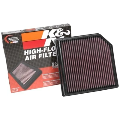 Abbildung von K&amp;N Luftfilter kompatibel mit Volvo XC40 1.5 &amp; 2.0 inkl Diesel 2018 (33 3127) Rot