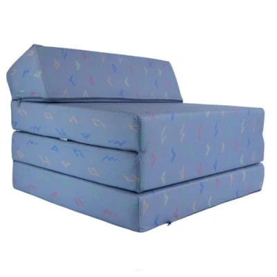 Abbildung von Klappmatratze Gästematratze mit Kopfteil Größe 200x70x10cm, FORTISLINE