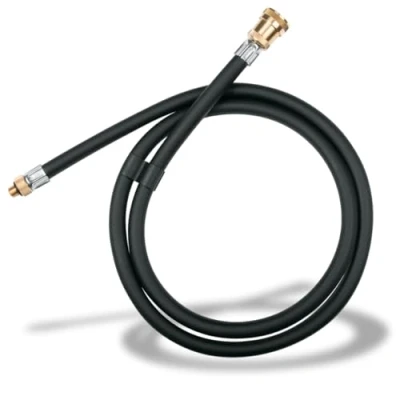 Abbildung von SKS Zubehör Schlauch mit Messingnippel für DV/SV Rennkompressor, schwarz, 50 x 2 cm