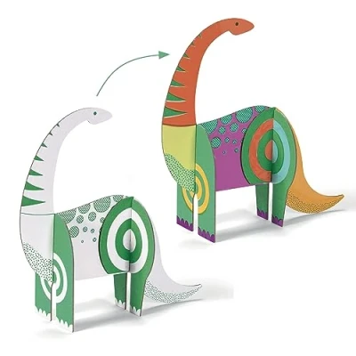 Abbildung von DESIGN BY Malen Bau Spielen Dinosaurier kreative Aktivitäten, mehrfarbig (38004)