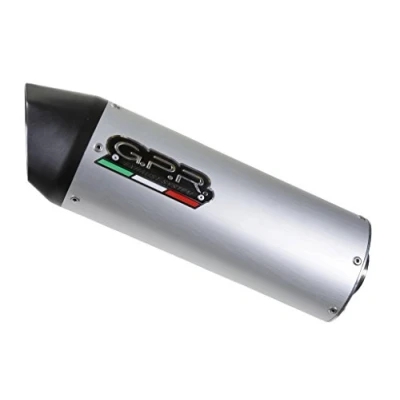 Abbildung von GPR Auspuff für Piaggio Fly 125 150 2004/12 Komplettanlage zugelassen Scooter Serie Furore Aluminium
