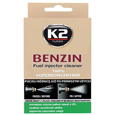 Abbildung von K2 Benzinzusatz Additiv Vergaserreiniger Einspritzdüse Reinigerer Benzin Zusatz