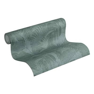 Abbildung von living Walls Vliestapete &quot;New Cosy &amp; Relax mit Palmenblättern&quot;, floral, Palmentapete Tapete Dschungel
