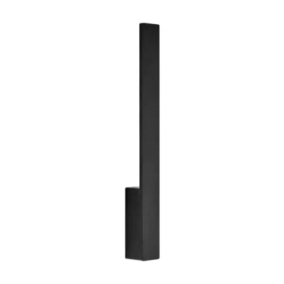 Abbildung von Arcchio Ivano LED Wandleuchte, 42,5 cm, schwarz, Metall