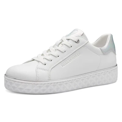 Abbildung von Marco Tozzi Sneaker low, Damen, Größe: 36, White comb Schuhe