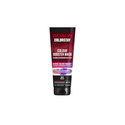 Abbildung von Revlon, Colorstay, Farb Booster Maske, temporäre Haarfarbe, Pflege zur der Färbung, belebt den Glanz, intensiviert, spendet Feuchtigkeit, rote oder Haare, 125 ml, 6 Anwendungen