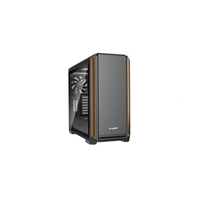 Abbildung von be quiet! Silent Base 601 ATX PC Midi Gehäuse mit Seitenfenster Orange BGW25