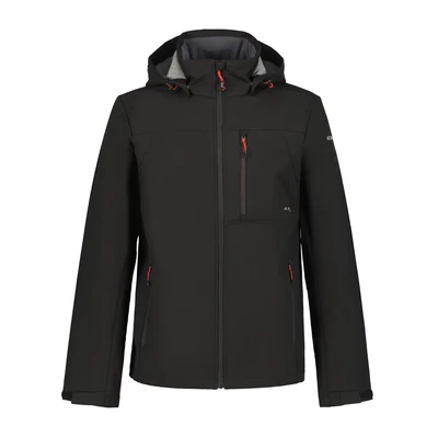 Abbildung von Icepeak Softshelljacke &quot;ICEPEAK BAZINE&quot;, mit Kapuze, dezenten Logoschriftzügen