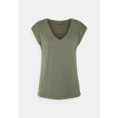 Abbildung von Pieces Pckamala Tshirt basic, Damen, Größe: XS, Grape leaf