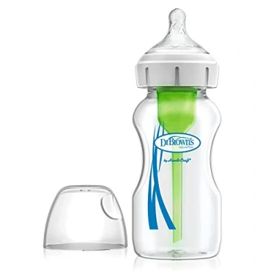 Abbildung von Dr Browns 27300 Options+ Babyflasche, blau, 200 g