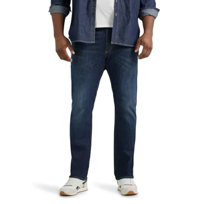 Abbildung von Lee Herren Big &amp; Tall Performance Series Extreme Motion Athletic Fit Jeans, Blauer Strike, 44W / 30L