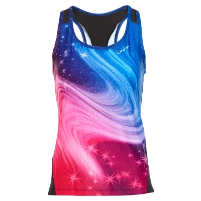 Abbildung von WINSHAPE Damen Super Leichtes Functional Tanktop Aet105, Stardust, Slim Style Fitness Yoga Pilates Trägershirt Cami Shirt, Bunt, XXL EU