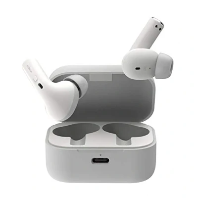 Abbildung von Nokia E3500 True Wireless Earbuds, Bluetooth 5.0, mit Clear Voice Capture (CVC) Technologie, 7 Stunden Non Stop Spielzeit und bis zu 25 dank Charging Case Weiß [Amazon Exclusive]