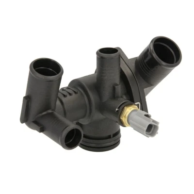Abbildung von TOPRAN 305 134 Thermostatgehäuse mit Dichtungen Thermostat, Sensor, Schrauben FORD: Transit Mk6 Pritsche/Fahrgestell