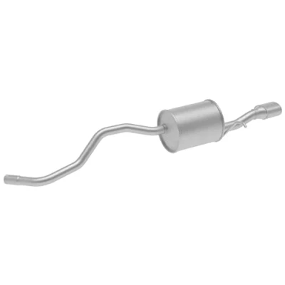 Abbildung von HELLA 8LD 366 034 981 Endschalldämpfer hinten mit Anbauteilen RENAULT: Clio 4 Schrägheck