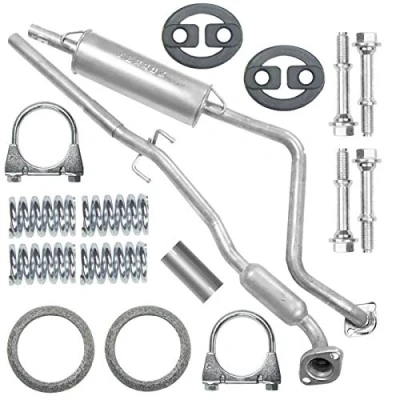 Abbildung von Mitteltopf Auspuff Mittelschalldämpfer für Toyota Yaris 1 I P1 1.3