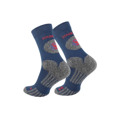 Abbildung von Stark Soul Trekking Outdoor Socken 2 PAAR Unisex Socken, Größe: 39 42, Marineblau