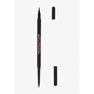 Abbildung von Makeup Revolution FELT &amp; KOHL Eyeliner Eyeliner, Größe: One Size, Green