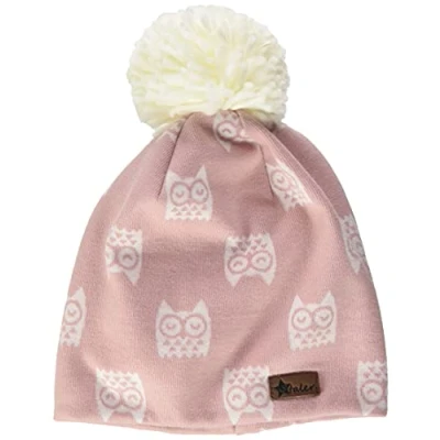 Abbildung von Sterntaler Baby Mädchen Slouch Beanie Euli Mütze, Rosa, 51