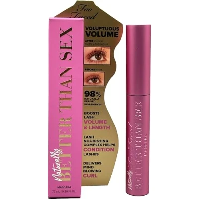 Abbildung von Too Faced Naturally Better Than Sex Mascara Black 7.7ml