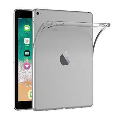 Abbildung von AICEK Hülle Compatible für iPad Pro 2016 Transparent Silikon Schutzhülle 9.7 Zoll Case Clear Durchsichtige TPU Bumper