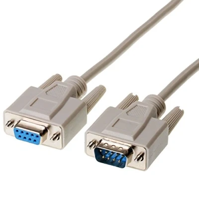Abbildung von Delock Kabel Seriellverl. SUB D 9 Stecker/Buchse 5 m