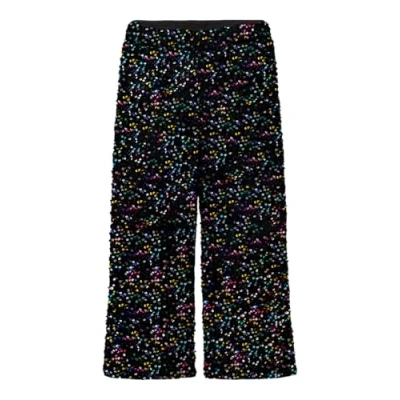 Abbildung von NAME IT Mädchen Nkfrunica Wide Pant Rt Stoffhose, Black/Detail:Multi, 110 EU