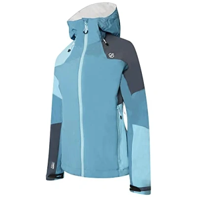 Abbildung von Dare2b Damen Checkpoint IIIJkt Jacke, Capri Blue/Crystal Seas/Orion Grey, 38
