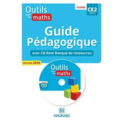 Abbildung von Outils pour les Maths CE2 (2019) Banque de ressources du fichier sur CD Rom avec guide pédagogique papier