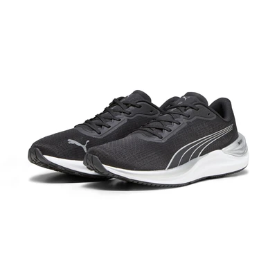 Abbildung von Puma Electrify Nitro 3 Laufschuh Neutral, Herren, Größe: 42.5, Black/silver Schuhe