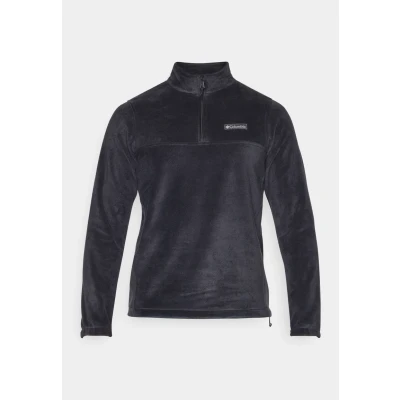 Abbildung von Columbia Steens MOUNTAIN HALF ZIP Fleecepullover, Herren, Größe: Small, Black