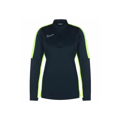 Abbildung von Nike Performance Academy 23 Drill Trainings Langarmshirt, Damen, Größe: Large, Obsidian volt white
