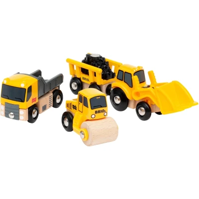 Abbildung von BRIO Baustellenfahrzeuge Spielzeugauto multicoloured für Kinder, Größe: One Size, Multi coloured