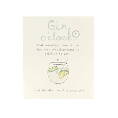 Abbildung von UK Greetings Gin Geburtstagskarte Freundin für sie Lustige Freund