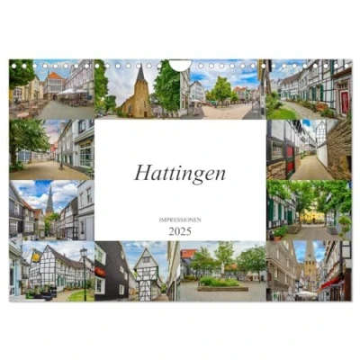 Abbildung von Hattingen Impressionen (Wandkalender 2025 DIN A4 quer), CALVENDO Monatskalender
