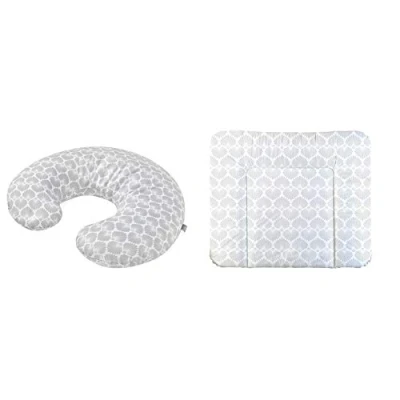 Abbildung von Rotho Babydesign Stillkissen Set Mini, 180 x 33 cm, Inkl. Breite Wickelauflage, 85 72 ab 0 Monate, Seashell Shape