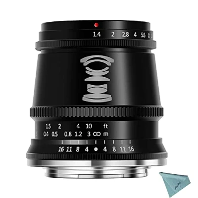 Abbildung von TTArtisan 17mm F1.4 APS C Wide Angle and Large Aperture Camera Lens for Fuji X Mount
