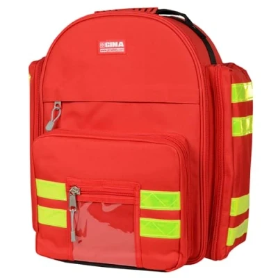 Abbildung von GiMa logic 2 Rucksack, 40 cm l x 25 B 47 H, rot, Notfall, Trauma, Rescue, medical, Erste Hilfe, Krankenschwester, Paramedic Multi Pocket Tasche
