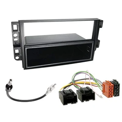 Abbildung von 1 Din Radio Einbauset Blende Radioanschlusskabel Antennenadapter für Chevrolet Captiva (KALC) ab 2006