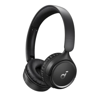 Abbildung von soundcore H30i Kabellose On Ear Kopfhörer, Faltbares Design, Purer Bass, 70h Wiedergabe, Bluetooth 5.3, Leicht und bequem, App Steuerung, Multipoint Verbindung (Generalüberholt)