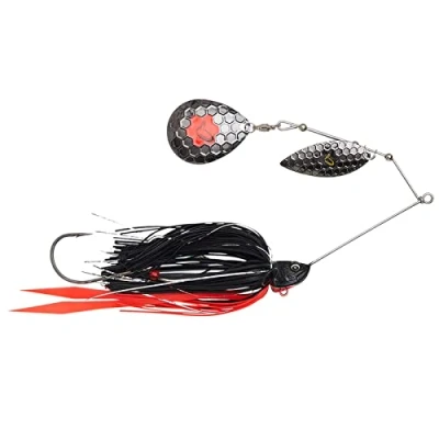 Abbildung von Savage Gear Da&#039;Bush Spinnerbait 21cm, 55gr, Sinking Red N Black