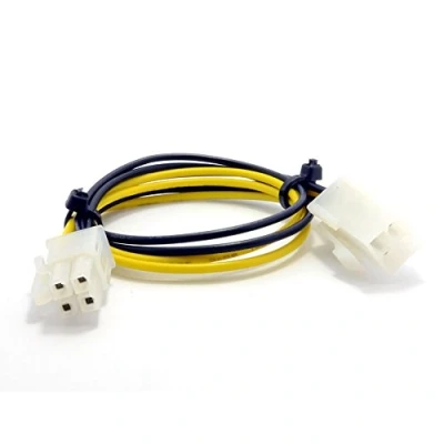Abbildung von 4 Polig ATX Männlich Zum Weiblich Motherboard Verlängerung Kabel 30 cm