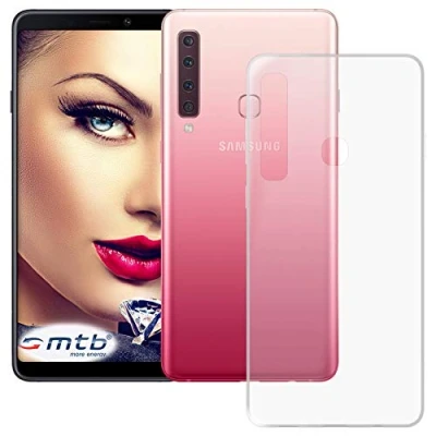 Abbildung von mtb more energy® Schutz Hülle Clear &amp; Slim für Samsung Galaxy A9 2018 SM A920(F/DS) 6.3&#039;&#039; transparent flexibel TPU Silikon Case Cover Tasche