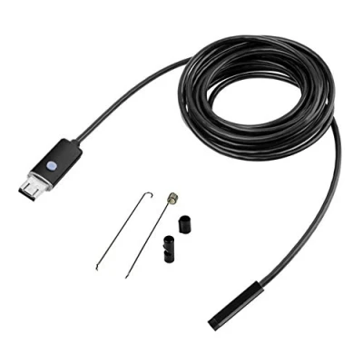Abbildung von A49C Endoskop Kamera IP67 Wasserdicht, USB Inspektionskamera 7mm, Kompatibel mit Android, PC &amp; Smartphone, WiFi 6 LED Lichtern, 1280x720 HD Video Bildauflösung