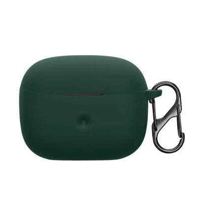Abbildung von kwmobile Hülle kompatibel mit Bowers &amp; Wilkins Pi8 Kopfhörer Silikon Schutzhülle Etui Case Cover Schoner in Dunkelgrün
