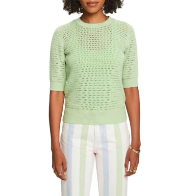 Abbildung von Esprit Strickpullover, Damen, Größe: Medium, Light green