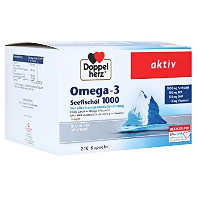 Abbildung von Doppelherz Omega 3 Seefischöl 1000 Kapseln